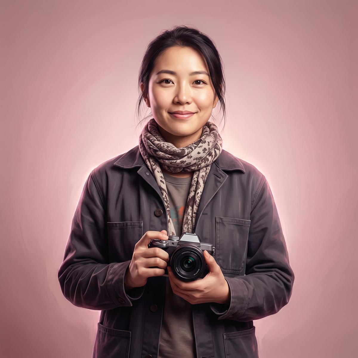 四爱首席摄影师林雨桐